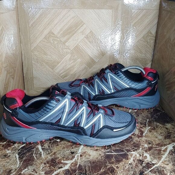 Fila men's trail running shoe sneaker gray size 13 - Picture 6 of 10